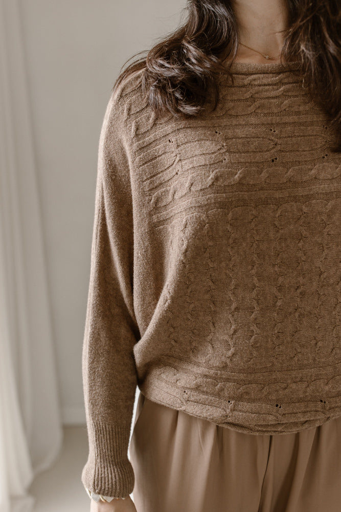 Trui Suze camel