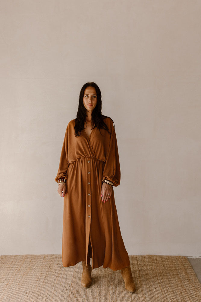Jurk Luus Camel