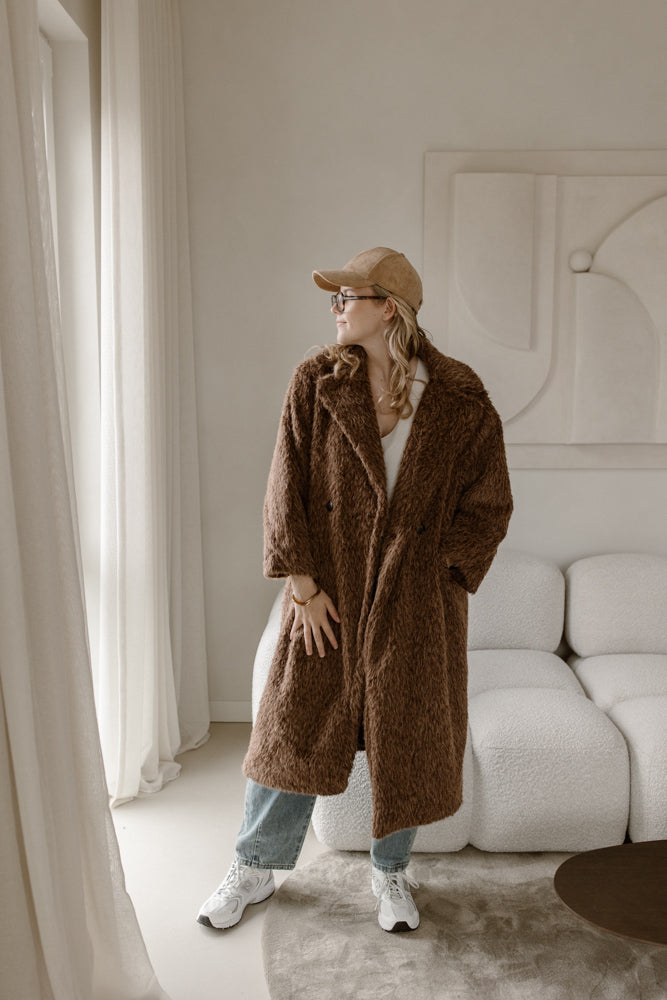 Coat Mees bruin