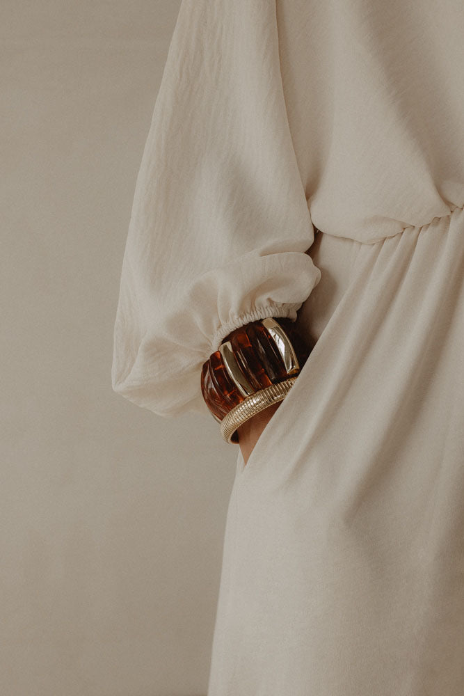 Jurk Luus Creme