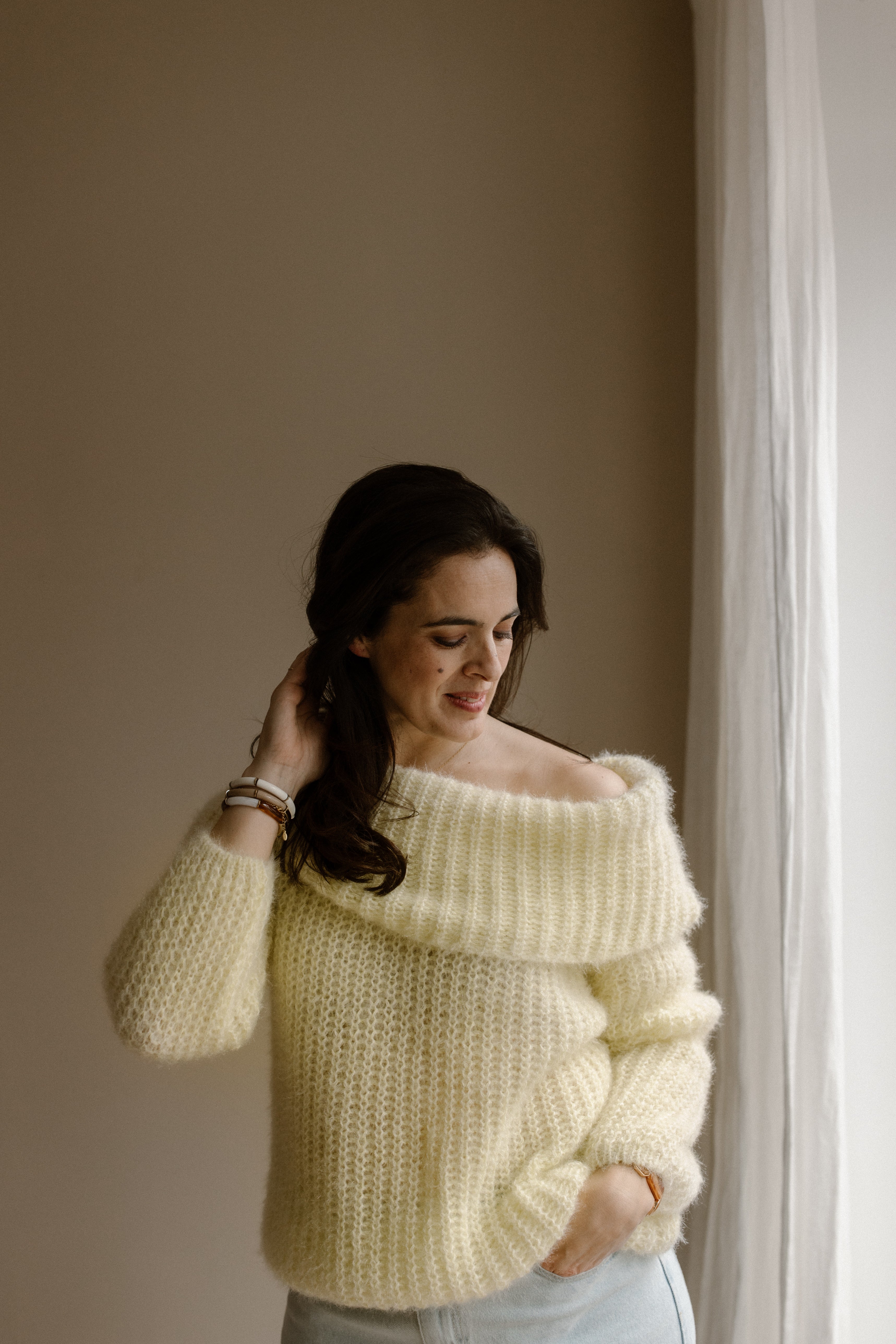 Pullover Cato Soft Yellow