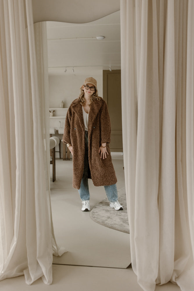 Coat Mees bruin