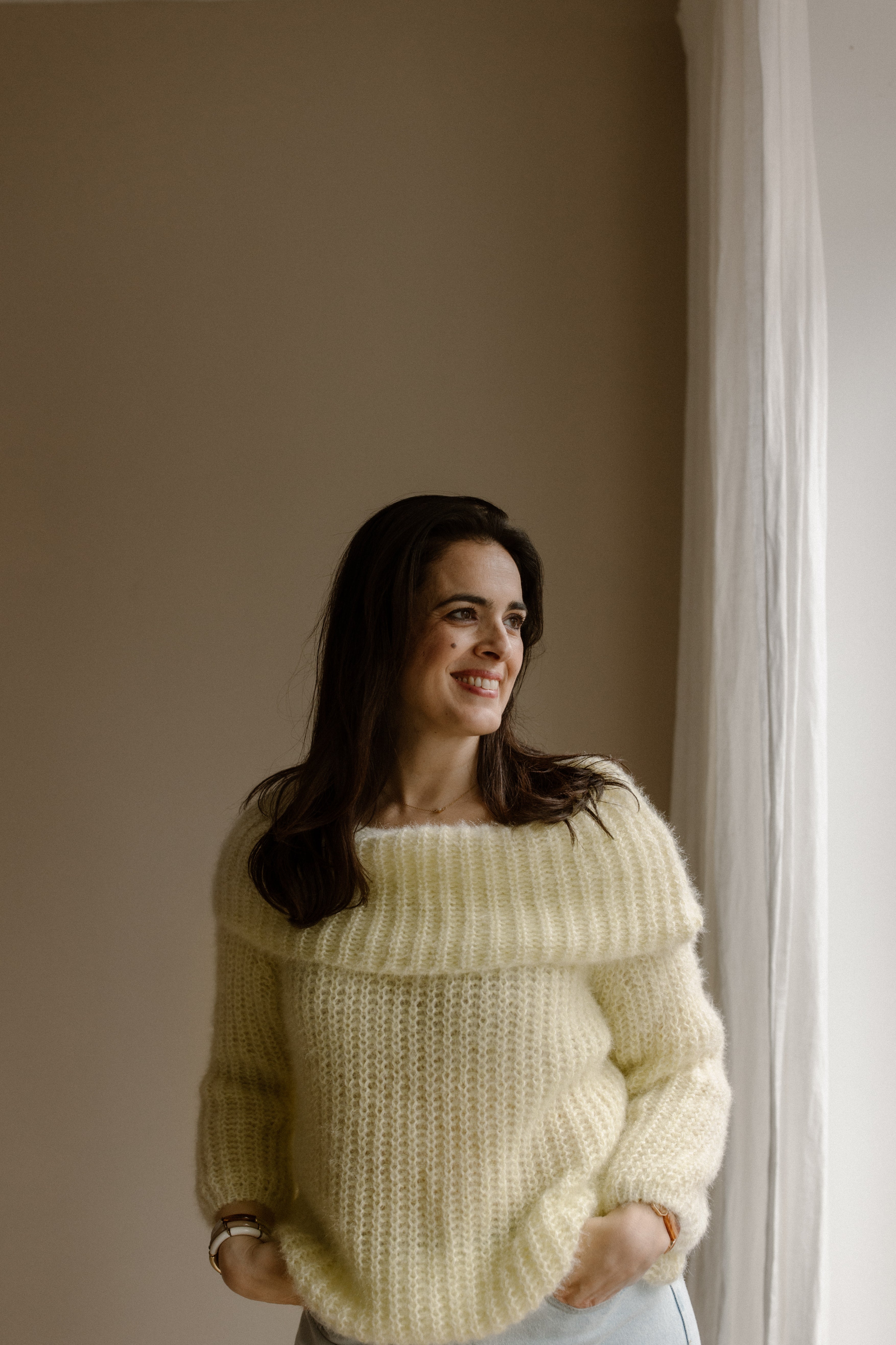 Pull Cato Soft Jaune