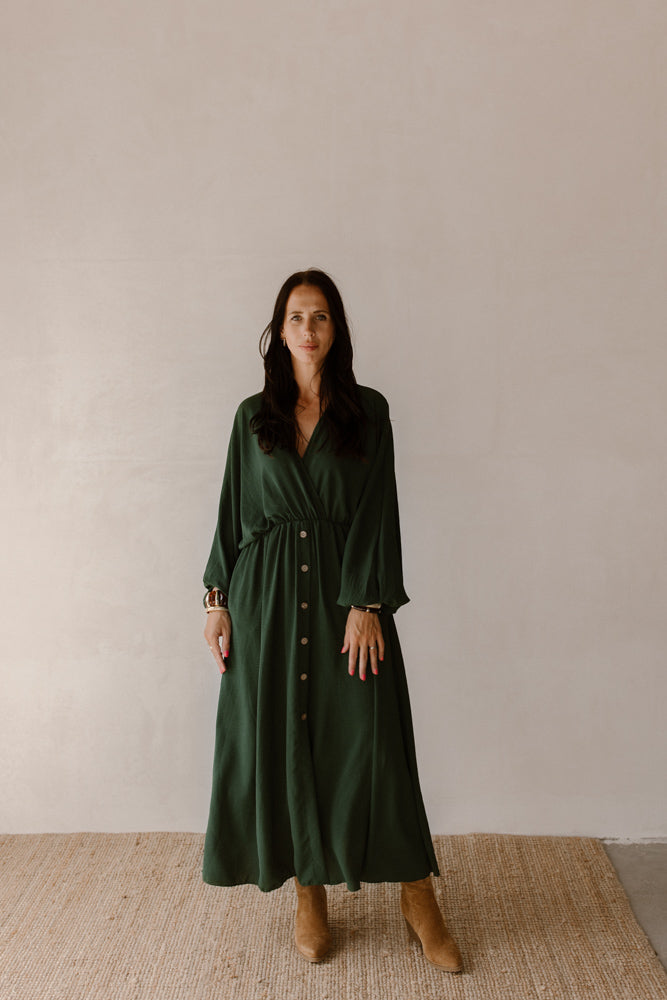 Dress lola dark brown