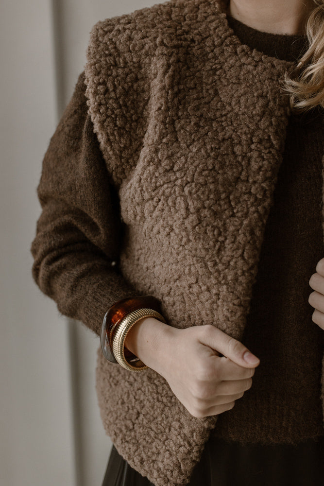 Gilet Teddy Bruin
