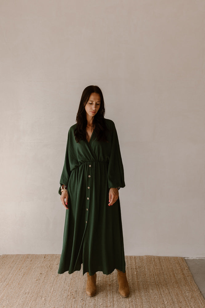 Dress lola dark brown