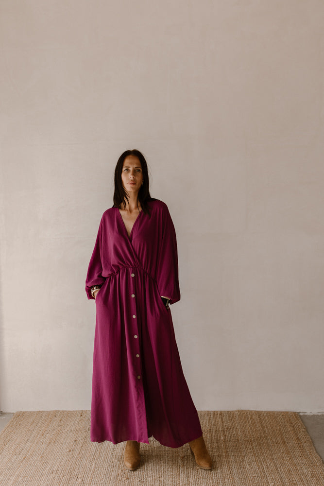 Dress lola dark brown