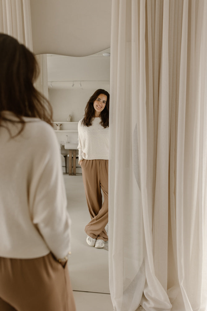 Pullover Suze creme