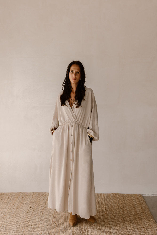 Jurk Luus Beige