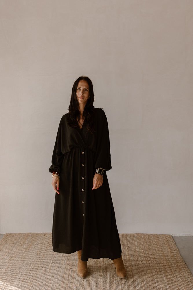Dress lola dark brown