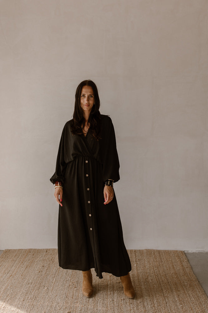 Dress lola dark brown