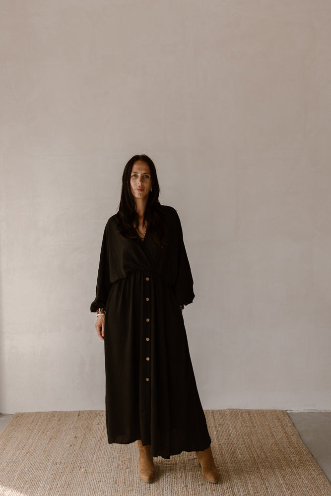 Dress lola dark brown
