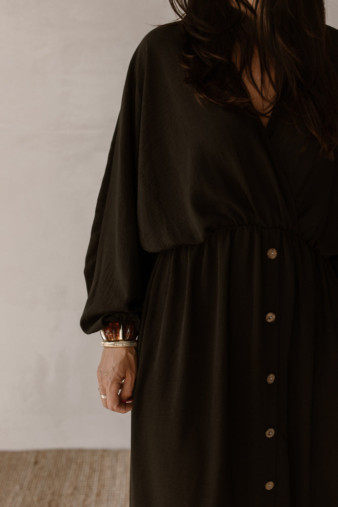 Dress lola dark brown