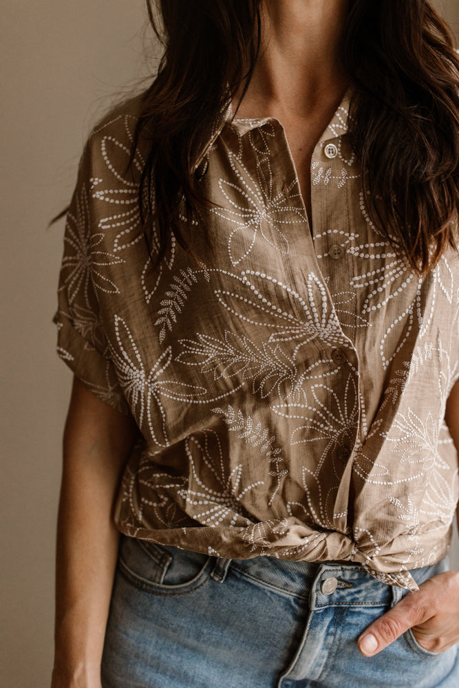 Blouse Jool Camel