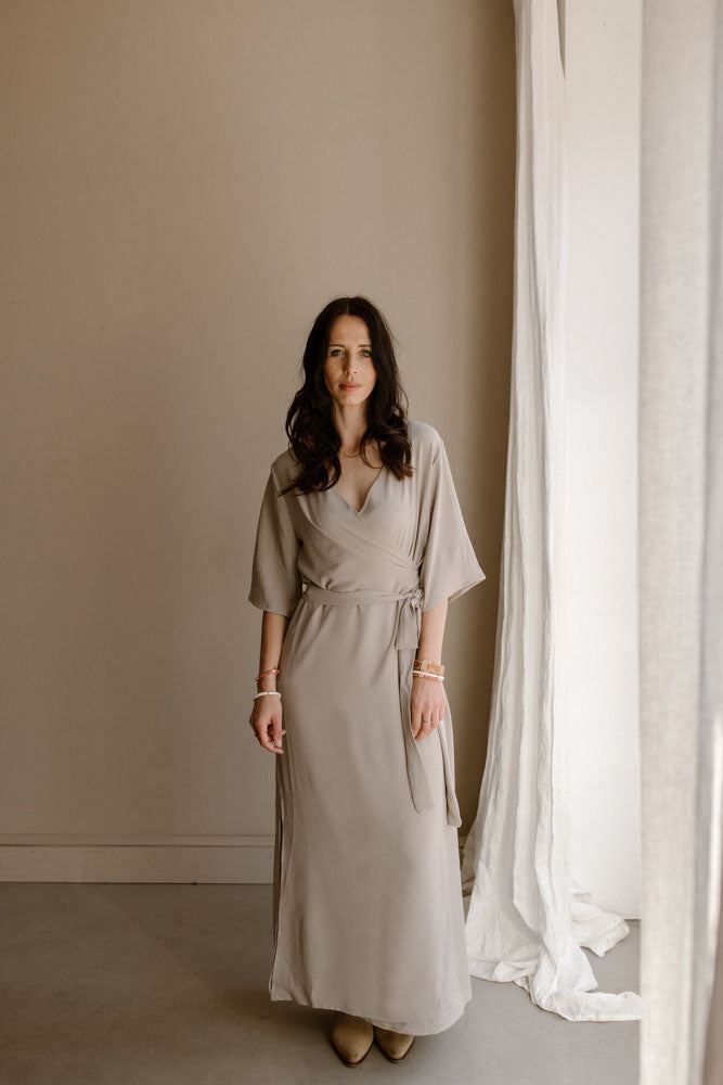 Kleid Noor Beige 2 für €60,-