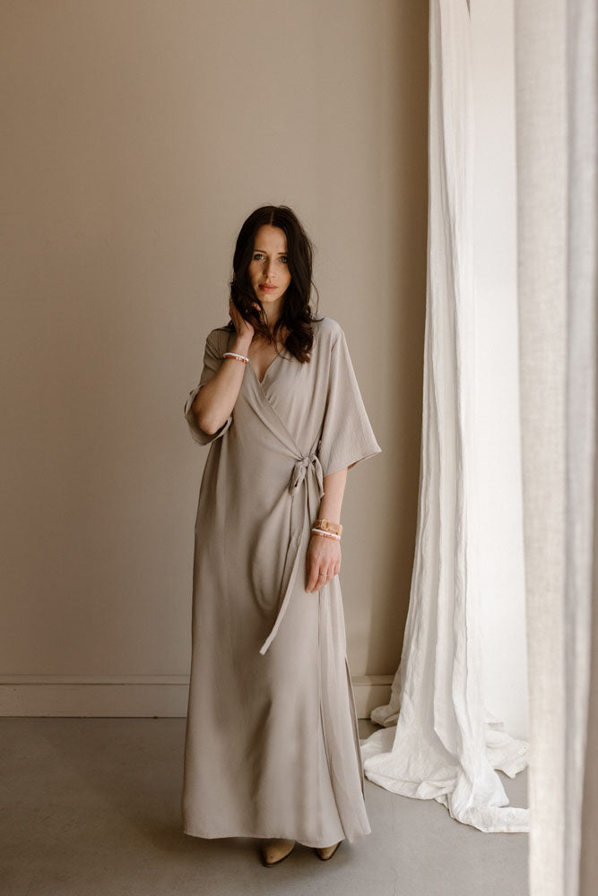 Kleid Noor Beige 2 für €60,-