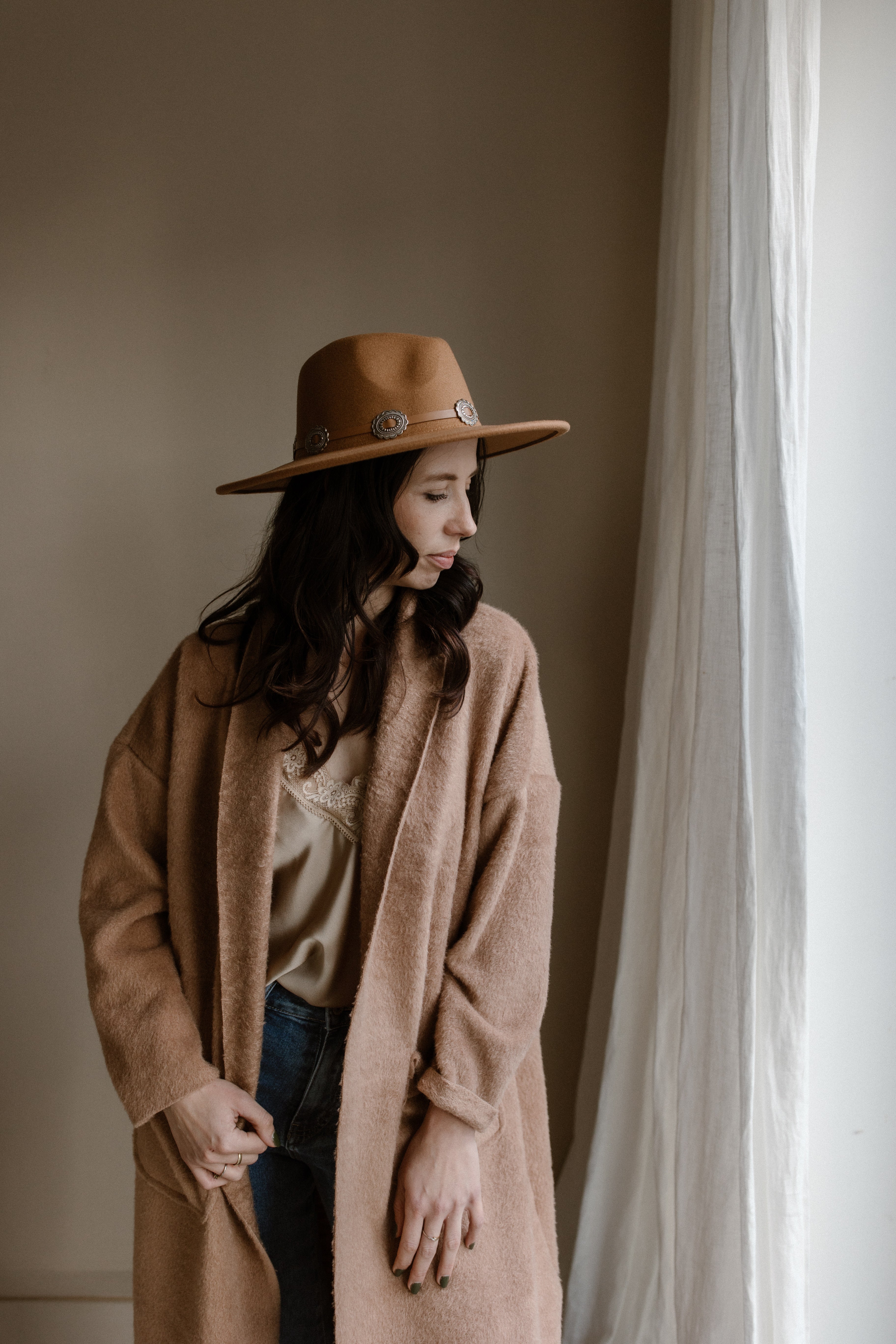 Chapeau Kate Camel