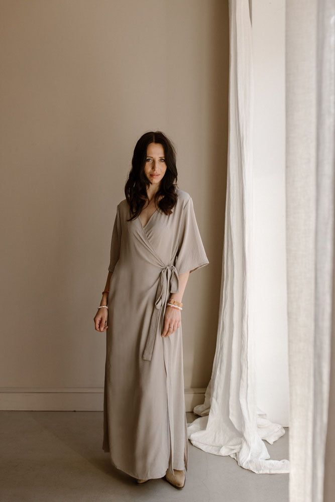 Kleid Noor Beige 2 für €60,-