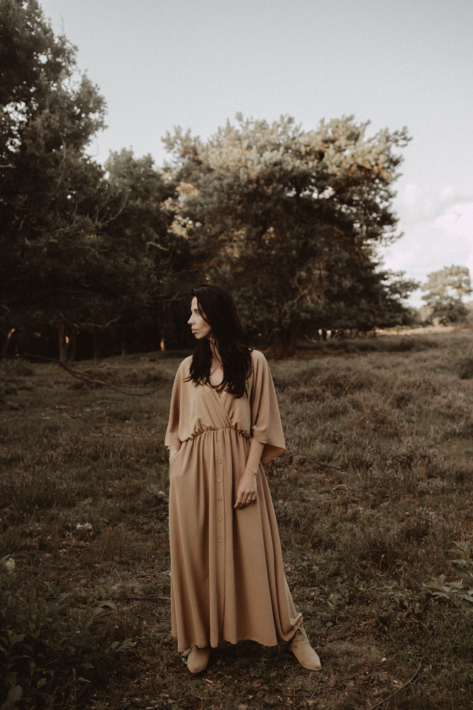 Dress Guusje Light Camel