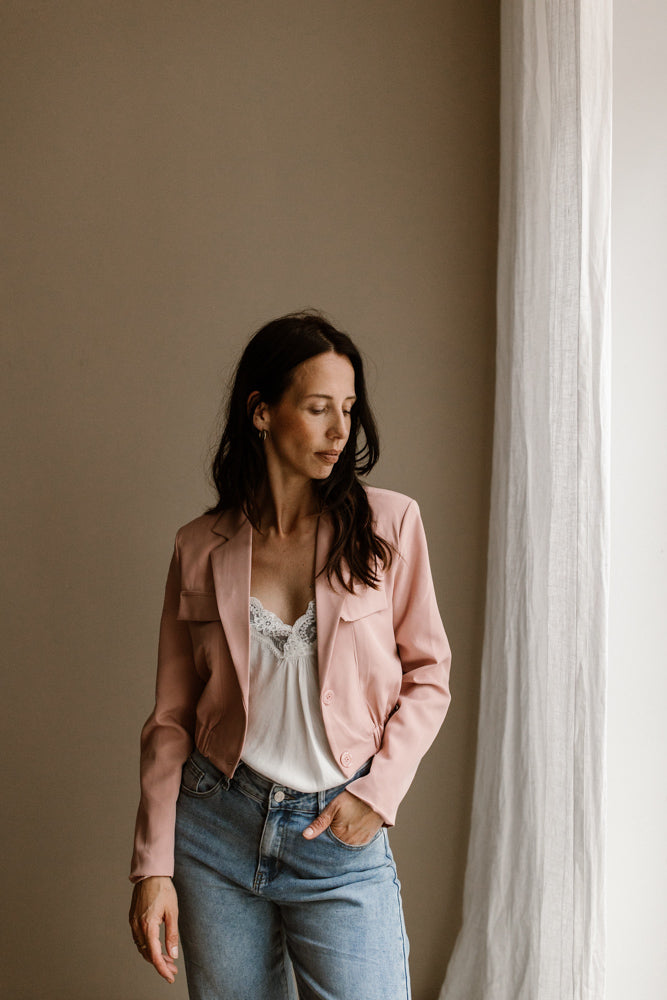 Jasje Loes Zacht Roze