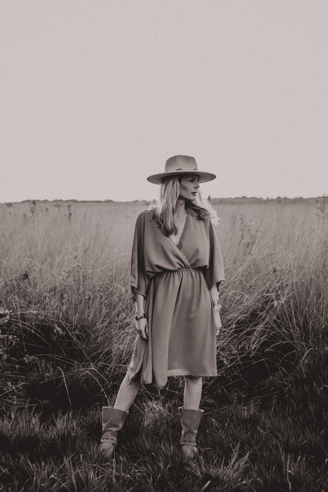 Dress Jip Camel Pre-Order Delivery Time 2/3 Weeks