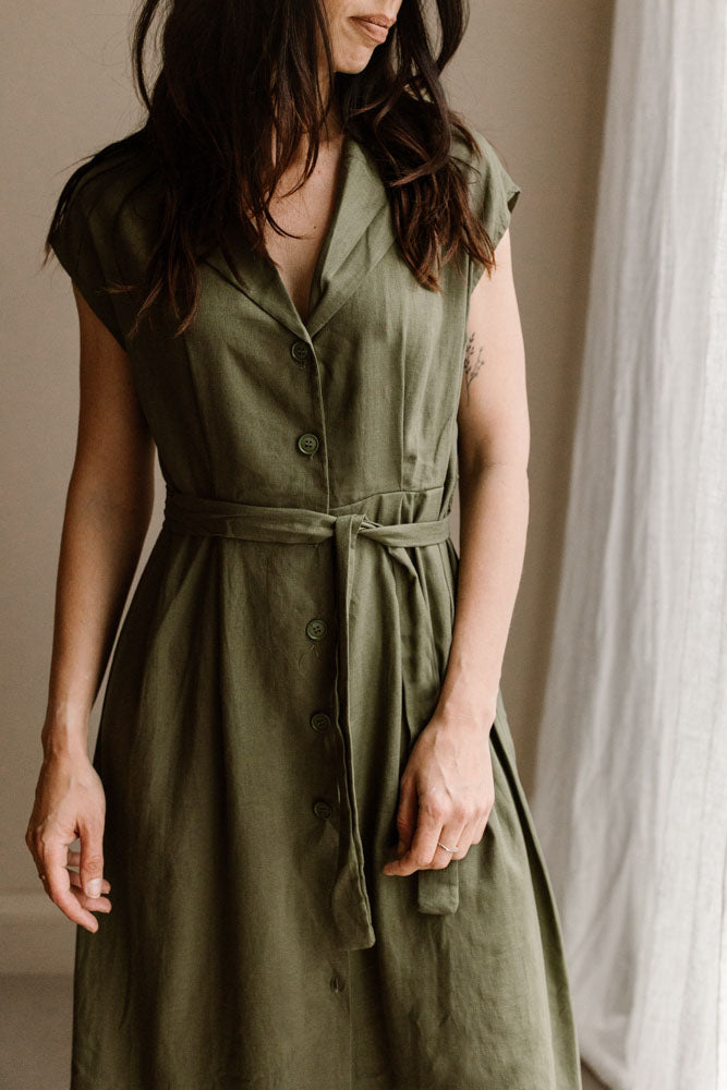 Jurk Floor Groen
