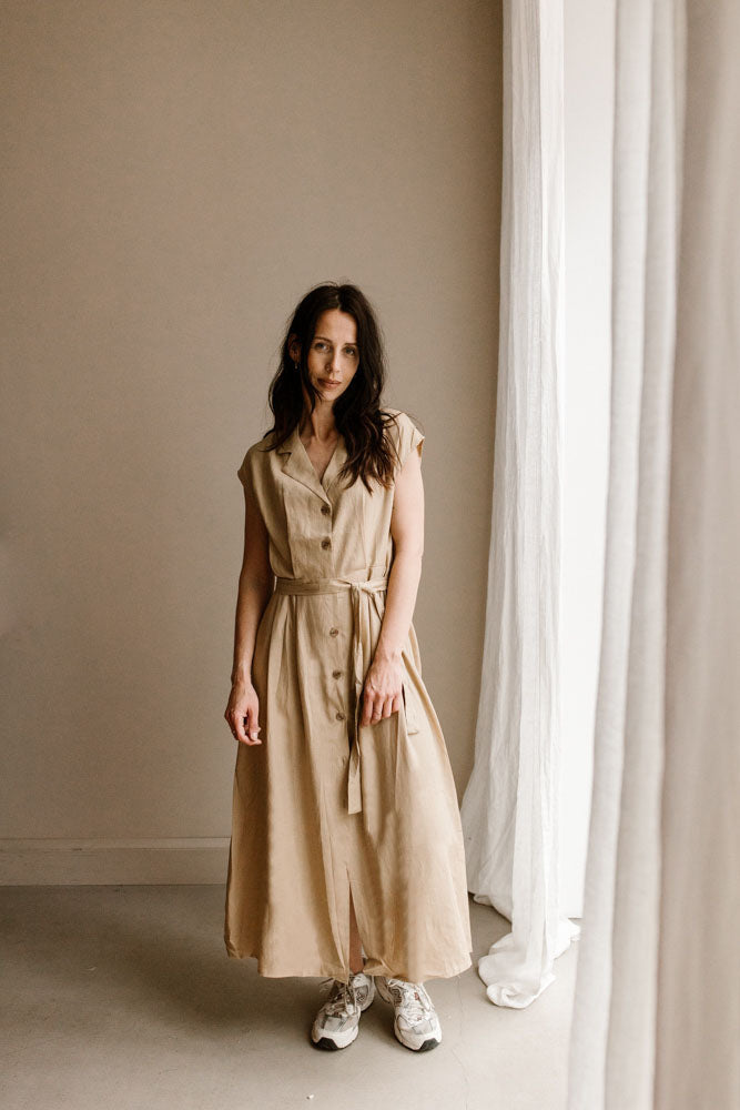 Jurk Floor Camel