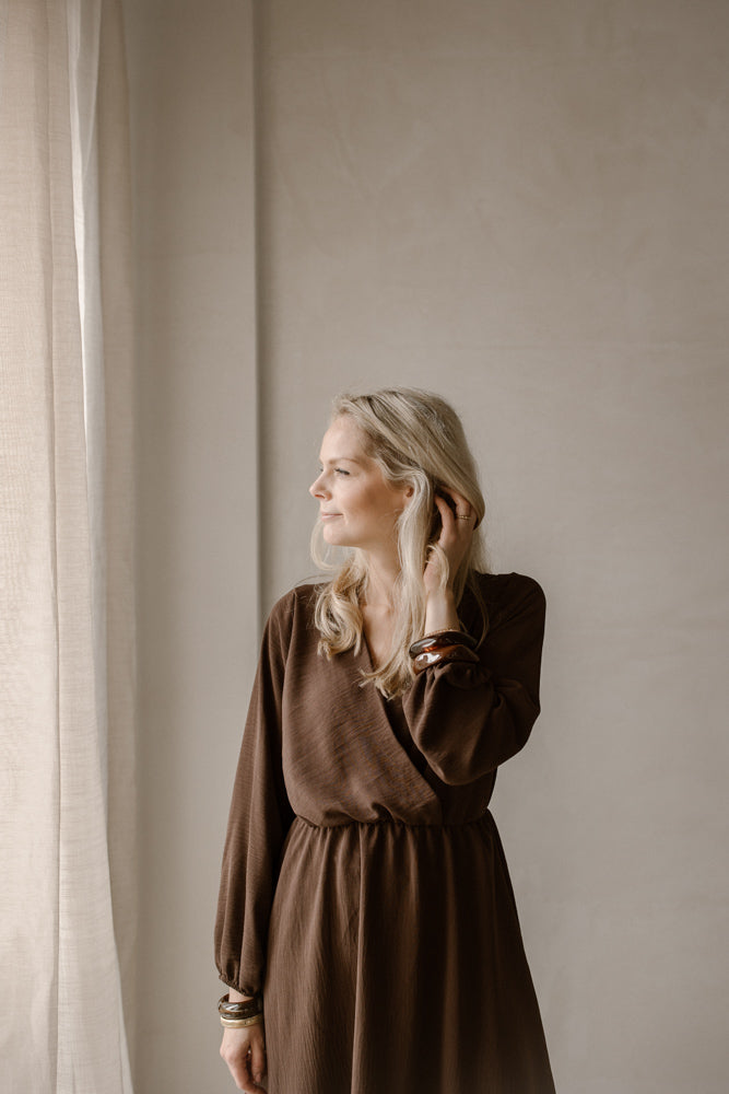 Robe Keet marron