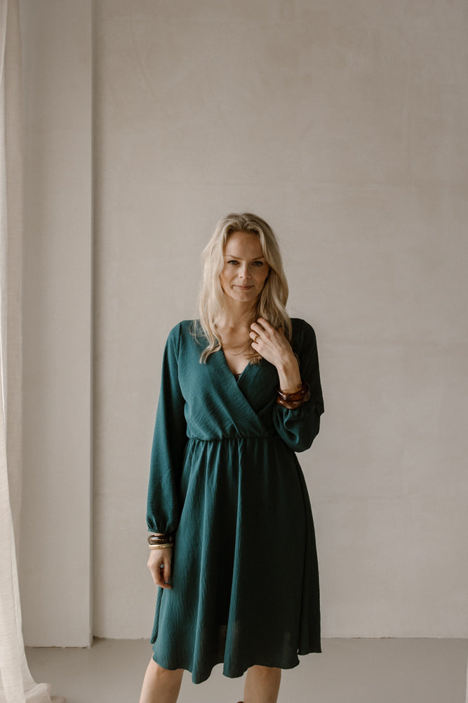 Dress Keet petrol – LOT