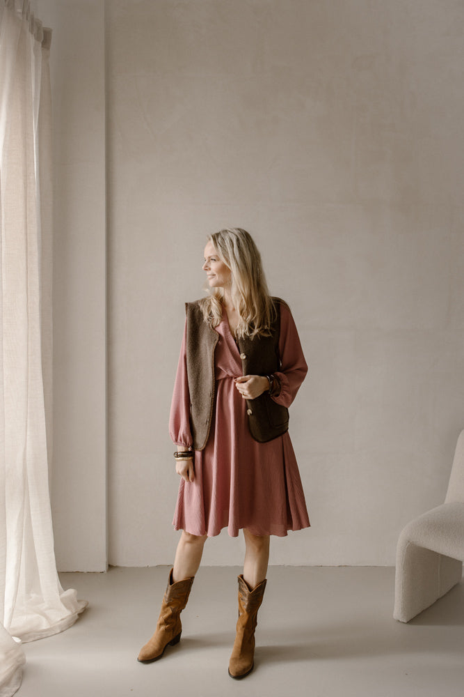 Dress Keet old pink