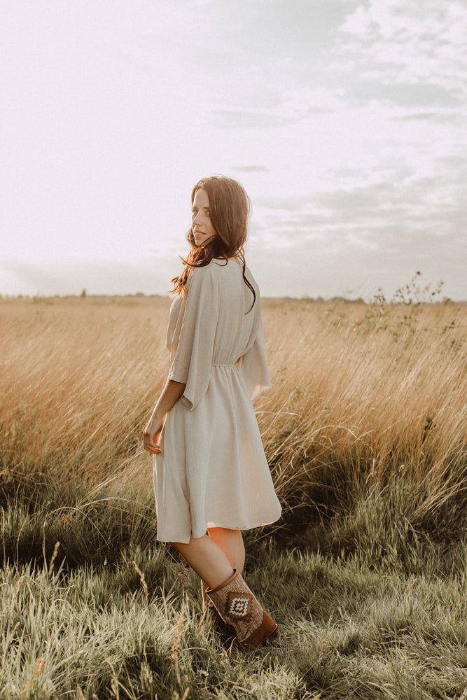 Dress Jip Camel Pre-Order Delivery Time 2/3 Weeks