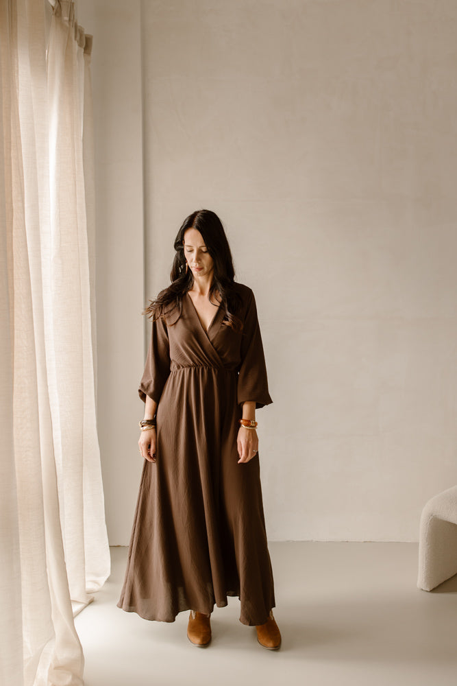 Robe Coco brun
