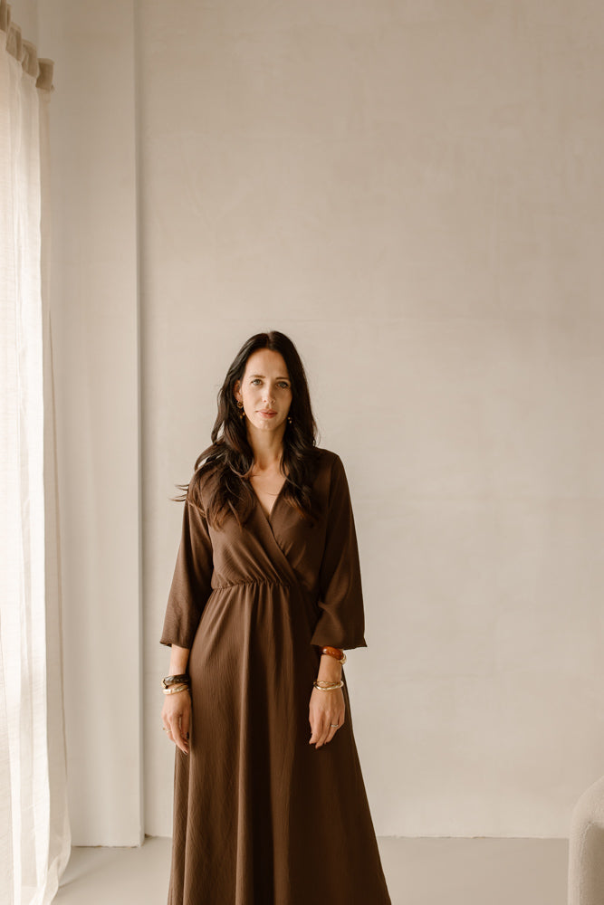 Robe Coco brun