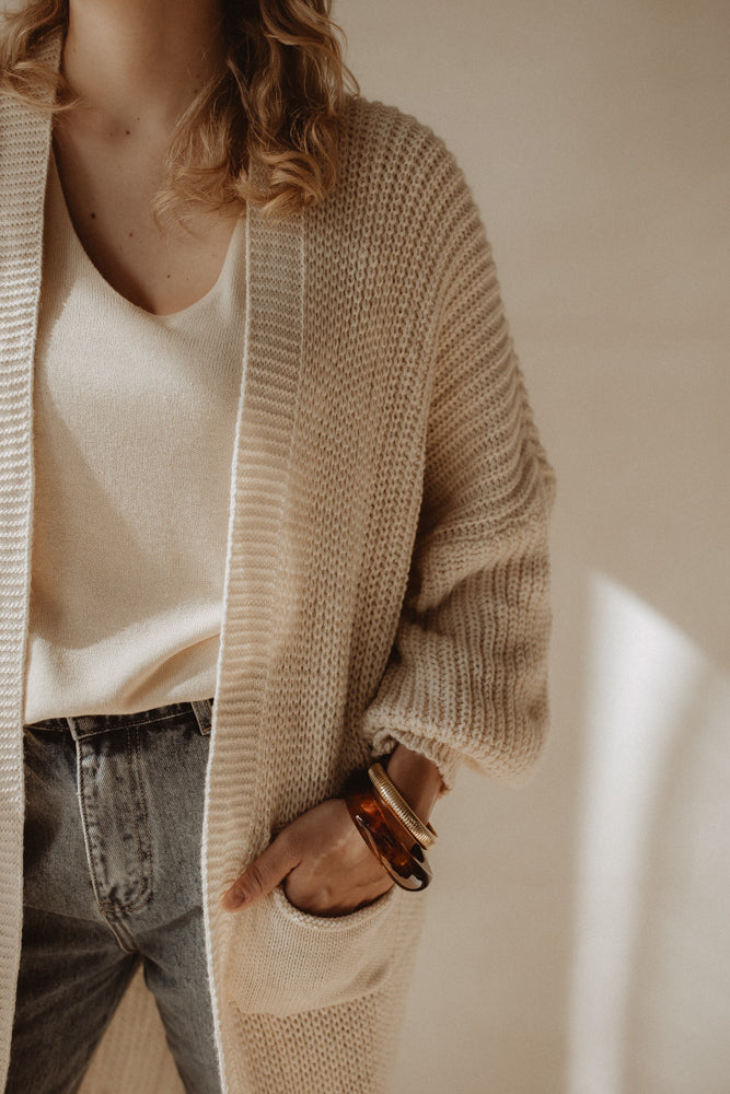 Cardigan Jane beige