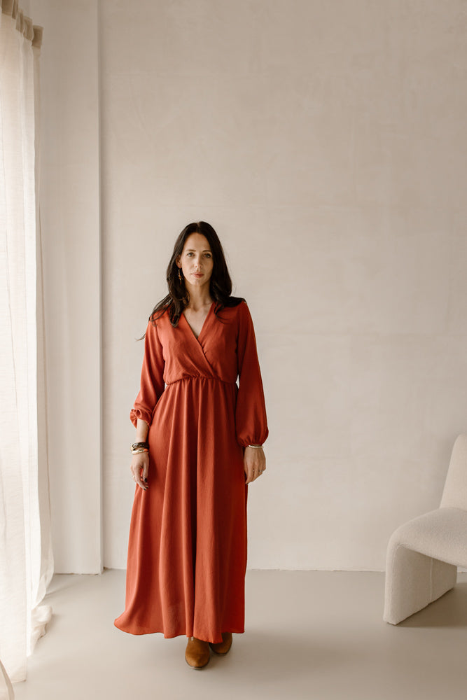 Dress Coco rust