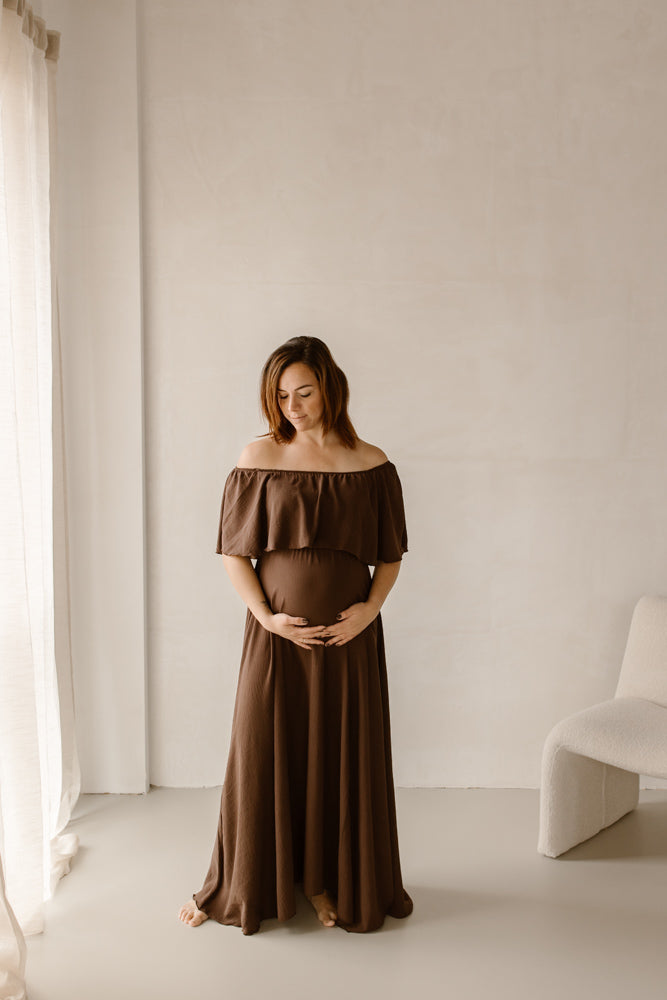 Kleid Yara Braun