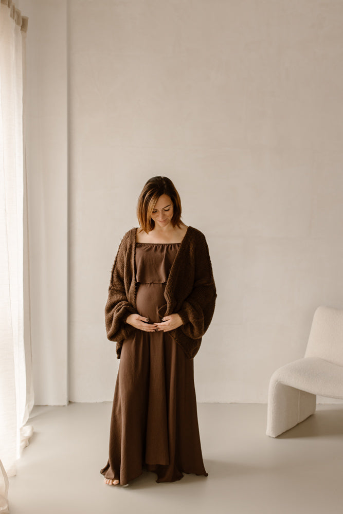 Dress Yara Brown