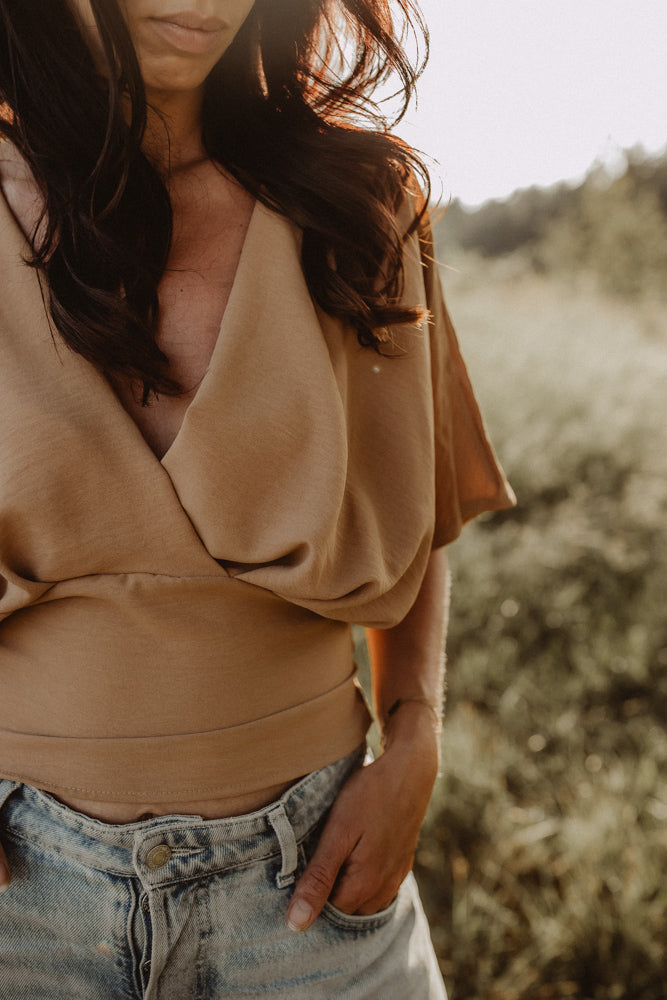 Top Mea licht camel
