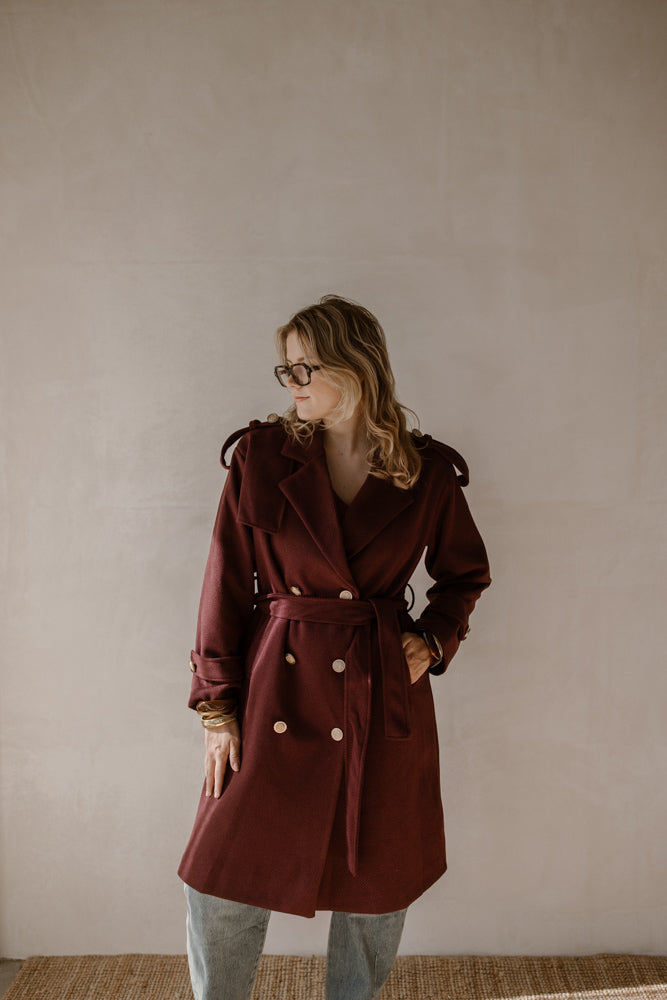 Veste Sammy Bordeaux