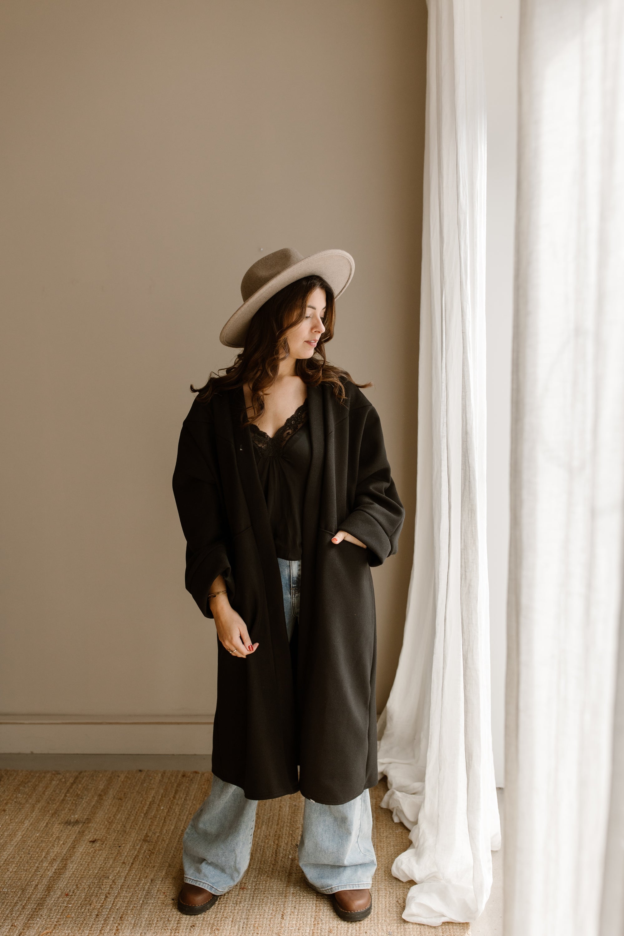 Coat Puk Black
