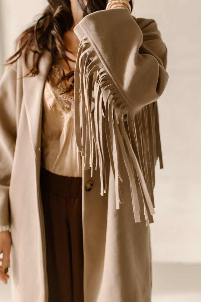 Jacket Fleur Beige