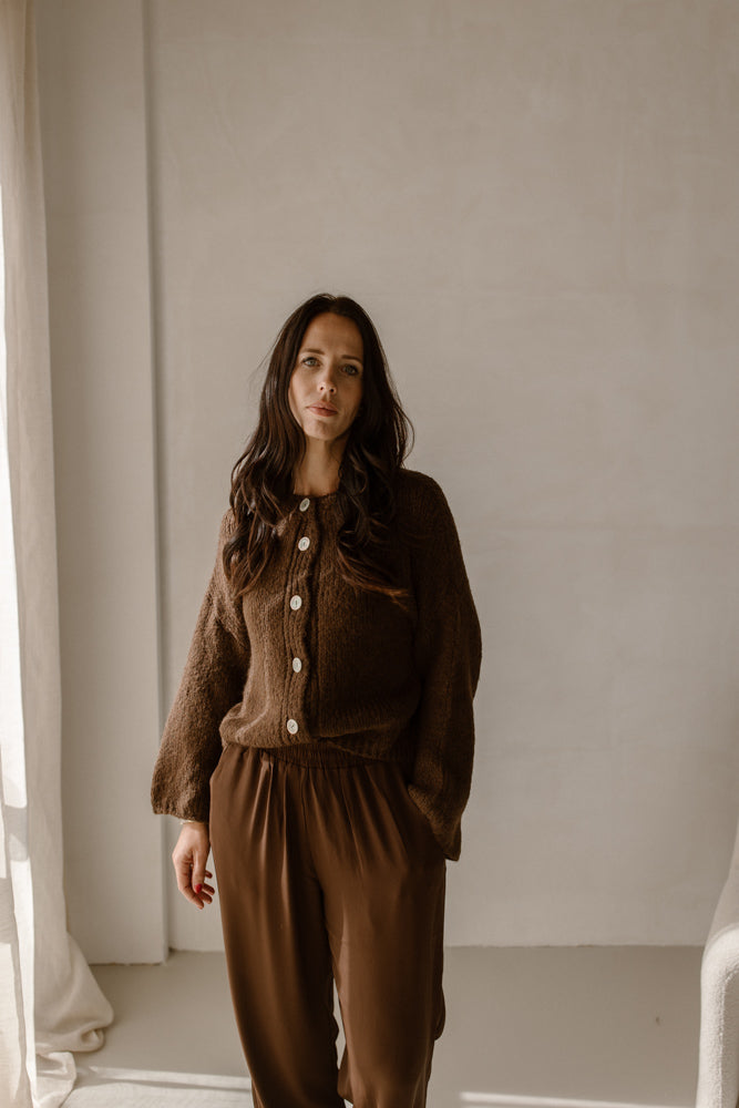 Cardigan Juul Dark Brown