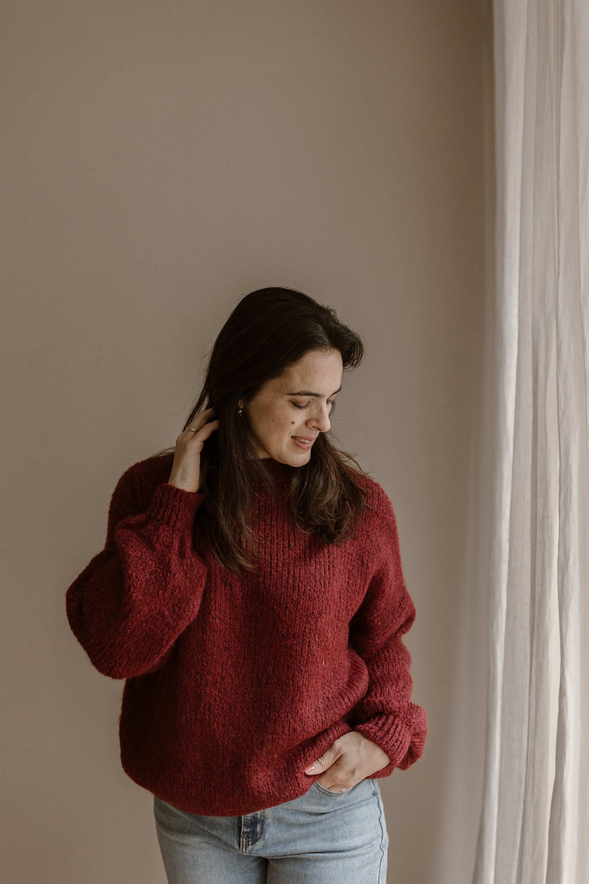 Sweater Sofie Burgundy