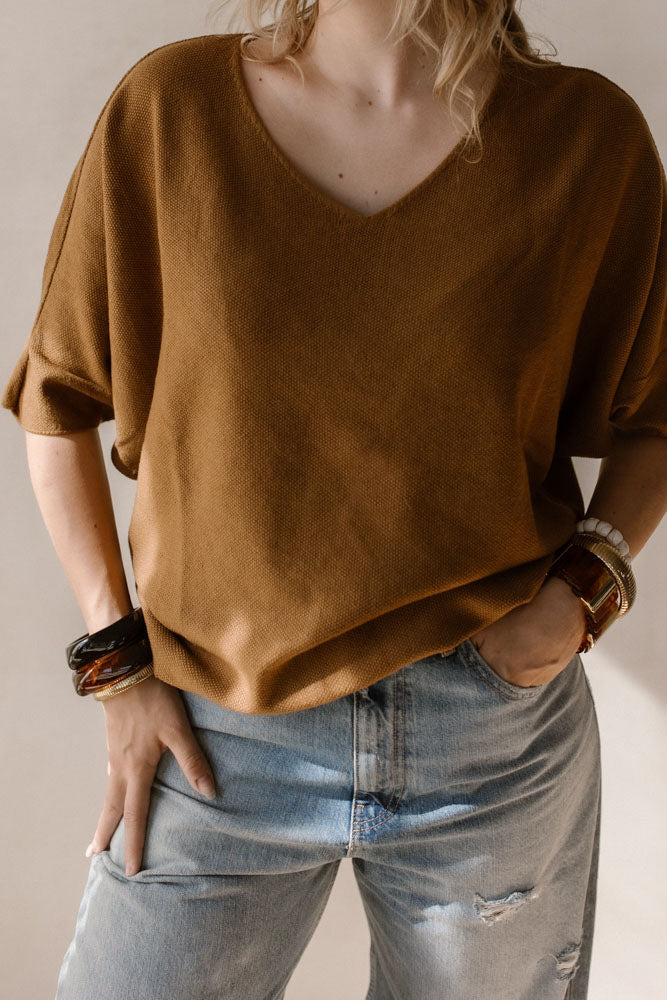 Trui Noor Camel