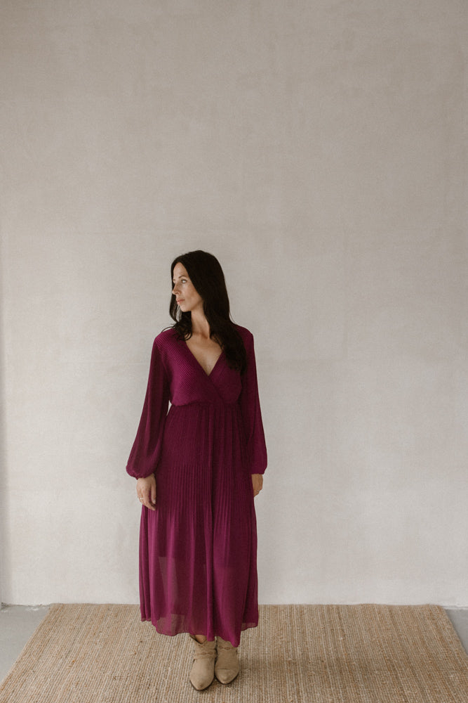 Dress fem cyclamen