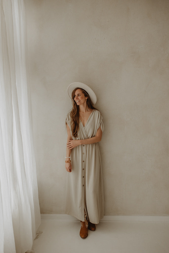 Jurk Marly beige