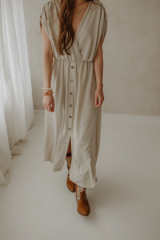 Jurk Marly beige