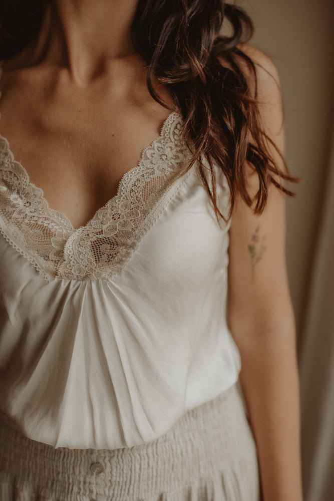 Top Lace Beige