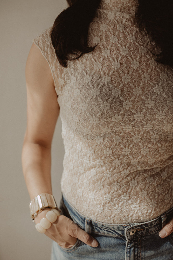 Top Loa Kant Beige