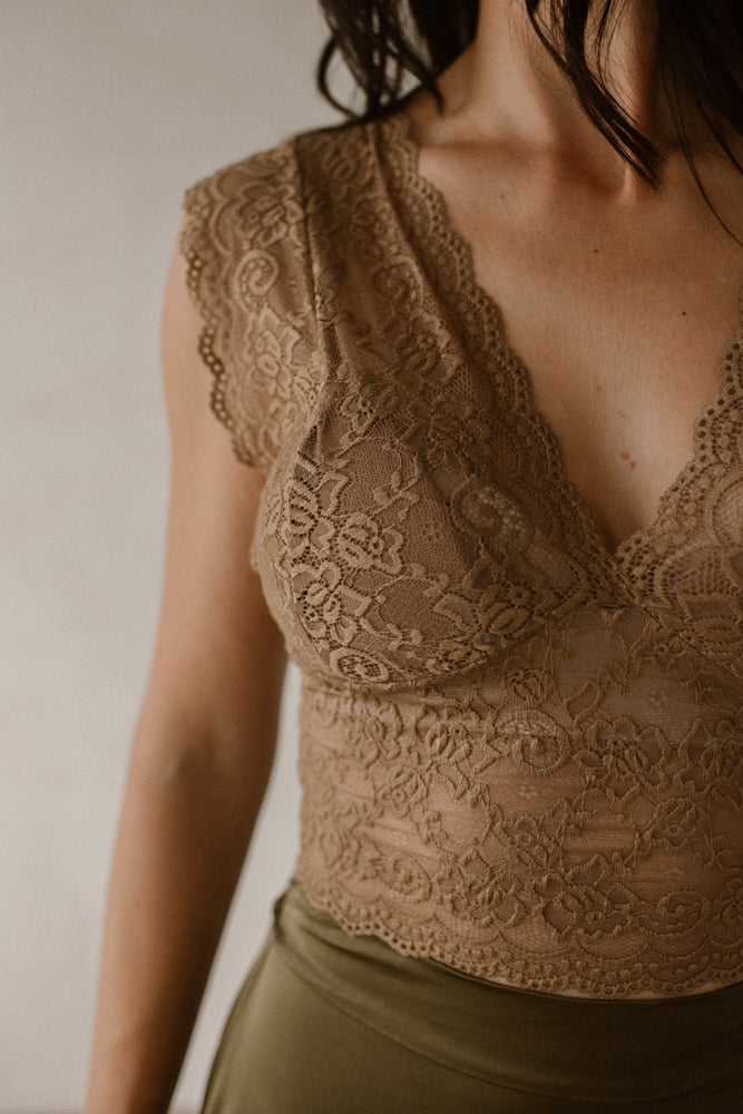 Bralette Camel